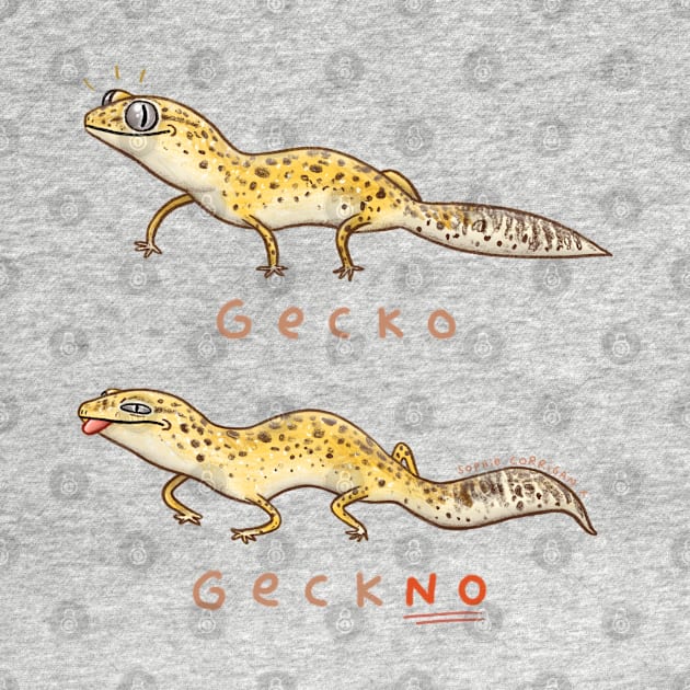 Gecko Geckno by Sophie Corrigan